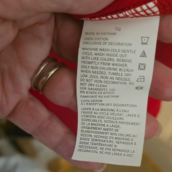 Nautica Red Polo Vibrant Cotton Blend Shirt - Picture 5 of 5